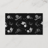 ヤーンショップキャット編み物名刺 名刺 (裏面)