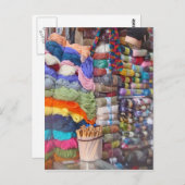 ヤーンショップ ポストカード (正面/裏面)