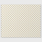 ヤーンスケイン工芸品・金ゴールドグリッターテクスチャ ラッピングペーパー (フラット)