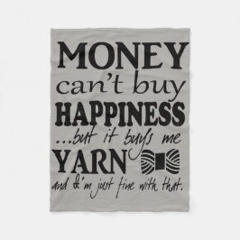 ヤーンズハピネスクラフツ引用文 フリースブランケット