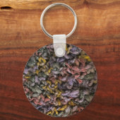 ヤーンセールニットクロチェットブルーパープルおもしろい キーホルダー (裏面)