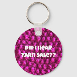 ヤーンセールピンクニットフォトラブ編み物 キーホルダー