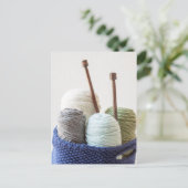 ヤーンバスケット1 ポストカード (スタンド正面)