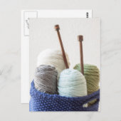 ヤーンバスケット1 ポストカード (正面/裏面)