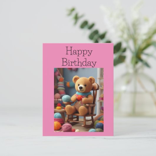 ヤーンベア ポストカード (スタンド正面)