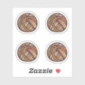 ヤーンボールのシール シール (シート)