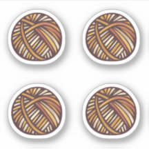 ヤーンボールのシール