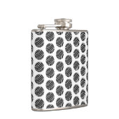 ヤーンボールプリント工芸品 フラスク (右)