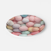 ヤーンボール紙プレートクラフトパーティーティーパーティー ペーパープレート (アングル)