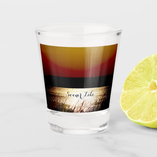 ヤーンレイク ショットグラス (正面)