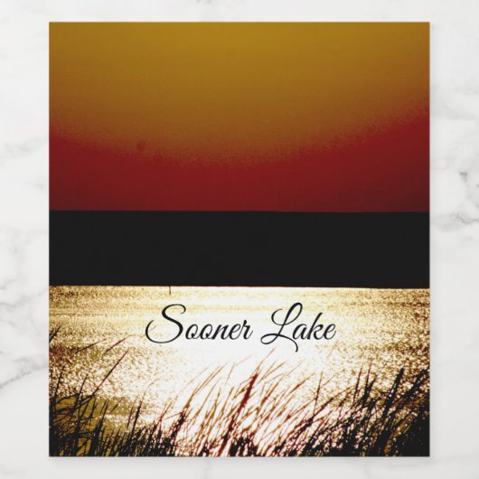 ヤーンレイク ワインラベル (シングルラベル)