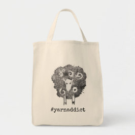 ヤーン中毒性編み物| Crochet Projectバッグ トートバッグ