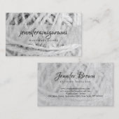 ヤーン編み物クロチェットアミグルミクラフトアート 名刺 (正面/裏面)