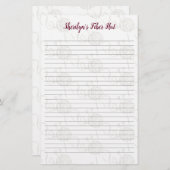 ヤーン編み物ファイバーアーツビジネスクラフター紙 (正面/裏面)