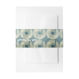 "ヤーン"の回します腹バンド 招待状ベリーバンド