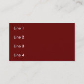 ヤーン、はさみ: 芸術: 名刺 (裏面)
