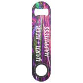 ヤーン+ビール=ハピネスビールボトルオープナー スピード栓抜き (裏面)