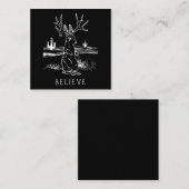 ヤ信じッカロープ スクエア名刺 (正面/裏面)