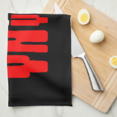 ヤ遊ヤ・ヤセフ キッチンタオル (四つ折り)