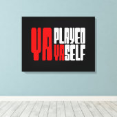 ヤ遊ヤ・ヤセフ キャンバスプリント (インサイチュ (ウッドフロア))