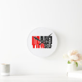 ヤ遊ヤ・ヤセフ ラウンド壁時計 (ホーム)