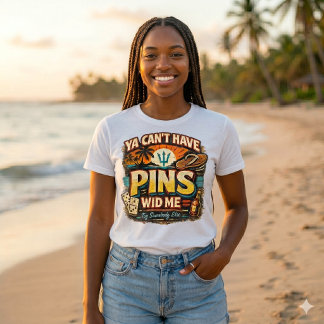 ヤ・キャント・ハブ・ピンズ・ウィド・ミー - カリブ海のドミノ トライブレンドＴシャツ