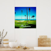 ユアカスタマイズバハマ文字 ポスター (キッチン)