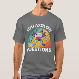 ユアクソロトル質問子母パパヴィンテージカワイトアクソ Tシャツ