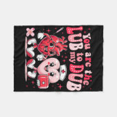 ユアザルベトゥマイダブクヴィチュバレンタインカーナース フリースブランケット (正面(横))