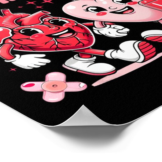 ユアザルベトゥマイダブクヴィチュバレンタインカーナース ポスター (角)