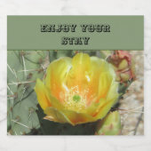 ユアステイ楽しむサクタスフラワーサウスウエストホームゲスト ビールラベル (シングルラベル)