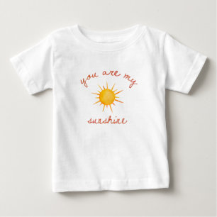 ユアズアマイサンシャイン引用文アート ベビーTシャツ