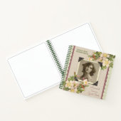 ユアフォトヴィンテージワイルドバラメモリアルゲストブック ノートブック (内部)