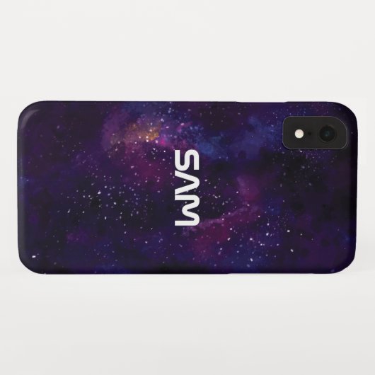 ユアモノグラムイン宇宙 Case-Mate iPhoneケース (裏面(横))