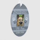 ユアラブ無条件ペット悔やみや弔慰カスタム オーナメント (正面)