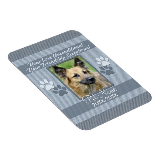 ユアラブ無条件ペット悔やみや弔慰カスタム マグネット (右側)