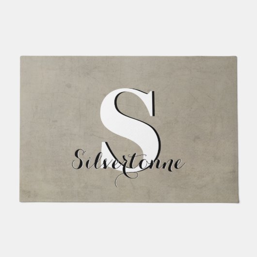 ユア・ネーム・カスタム ドアマット (正面)