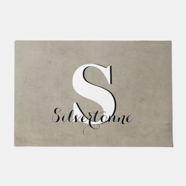 ユア・ネーム・カスタム ドアマット (正面)