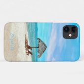 ユア・ネーム・トロピカル・サンド・ビーチ・シーン Case-Mate iPhoneケース (裏面(横))