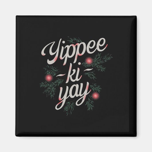 ユイピー・キ・イェイ 楽しいクリスマス マグネット (正面)