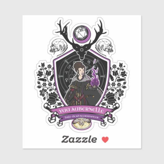 ユウオーブルネールステッカー シール (シート)