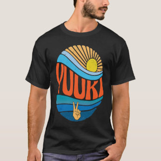ユウキ レトロサンセット ユウキ グルービータイダイ Tシャツ