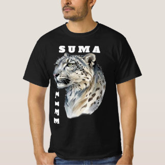 ユウマオグラフィックTシャツ - Suma Life Wildlife ブラック Tシャツ