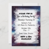 ユエトウ生日パーティ 招待状 (裏面)