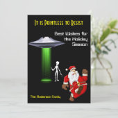 ユエモノサンタ🎅🛸UFOクリスマス 招待状 (スタンド正面)