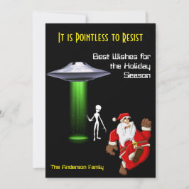 ユエモノサンタ🎅🛸UFOクリスマス 招待状