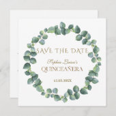 ユエレガントユニークーカリ葉金ゴールドキンセアニラ セーブザデート (正面/裏面)