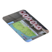 ユカタンのサインと地図，メキシコフォトマグネット マグネット (右側)