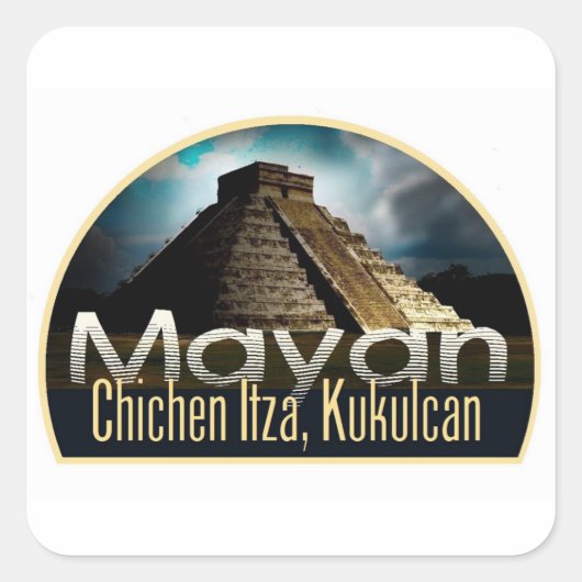 ユカタンメキシコ スクエアシール (正面)