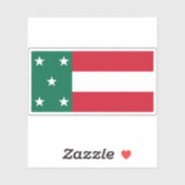 ユカタン共和国国旗 シール (シート)